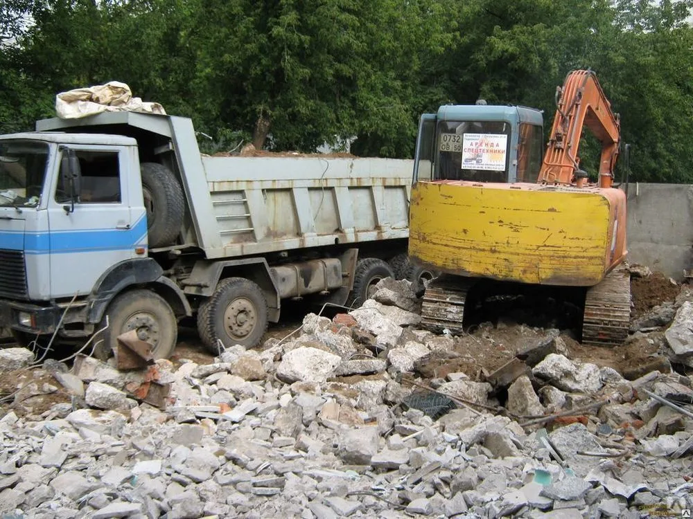 Вывоз бетонного боя и утилизация в Екатеринбурге в октябре