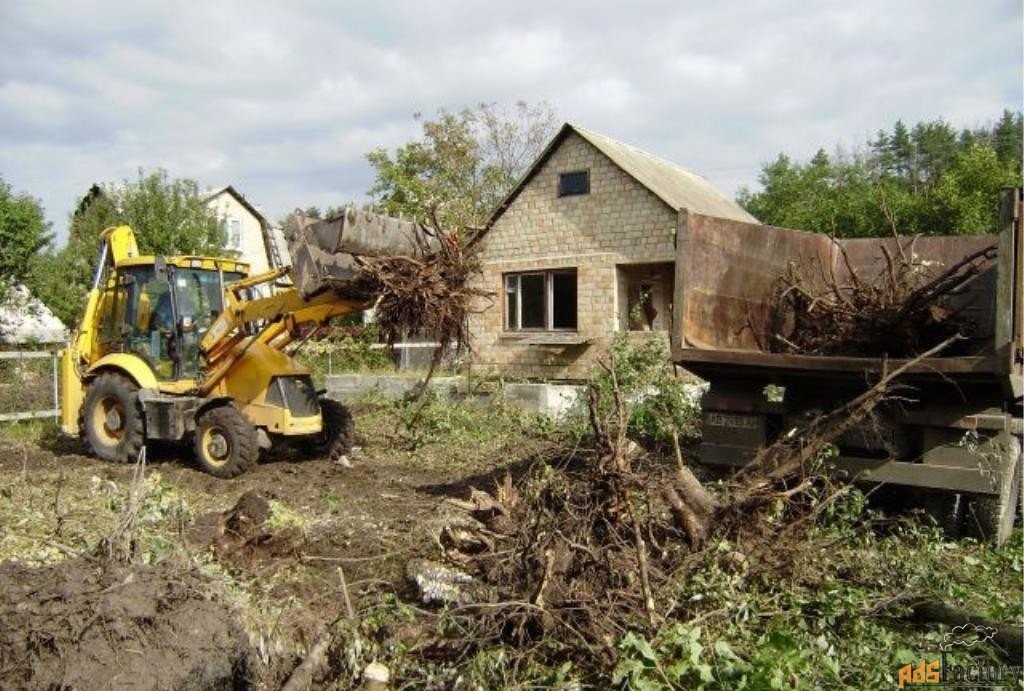 Уборка участков от мусора любой сложности в Екатеринбурге в октябре